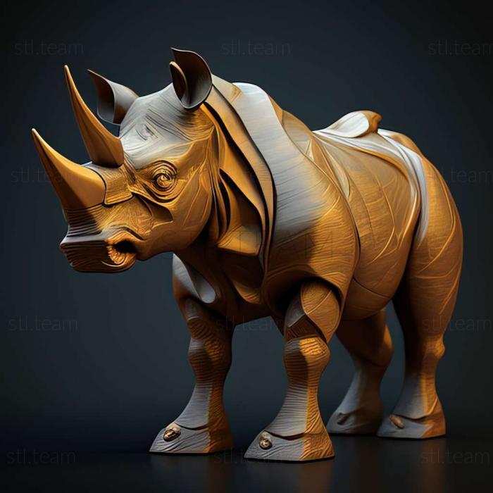 3D model Neotherium mirum (STL)